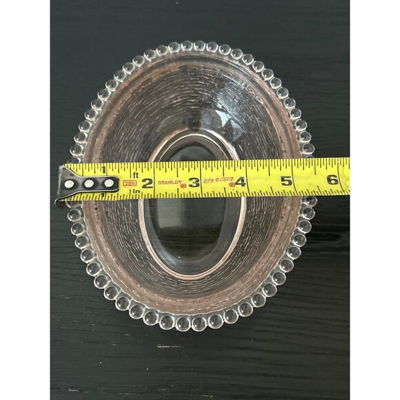 Rare VTG Indiana Glass Pale Pink Peach Glass Hen on Nest Candy Dish Granny-Core - Picture 13 of 14